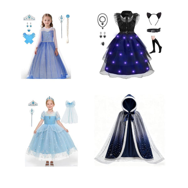 Girls Princess Dress Costumes
