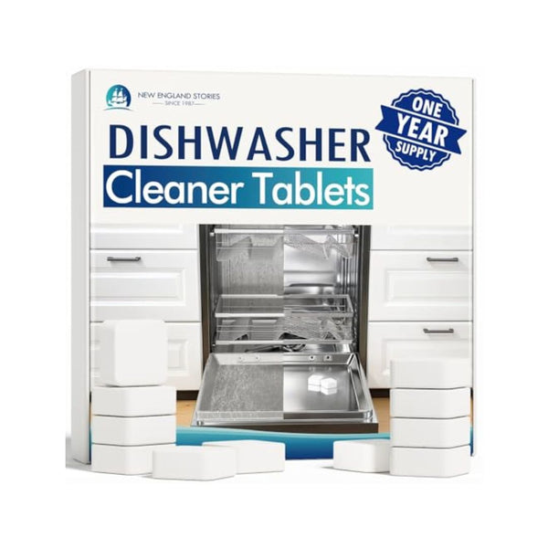 24 Pack Dishwasher Cleaner Descaler Tablets Fragrance-Free