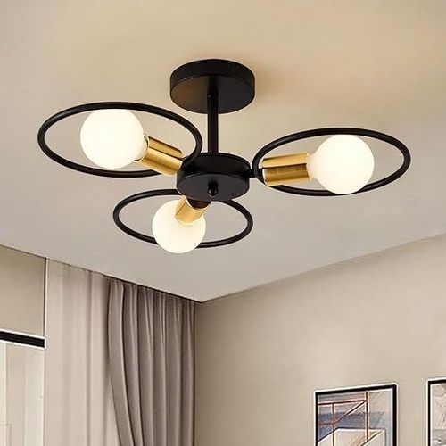 Modern Sputnik 3-Light Chandelier