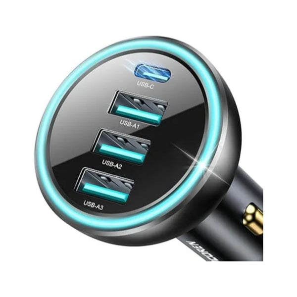 4-Port USB Car Charger