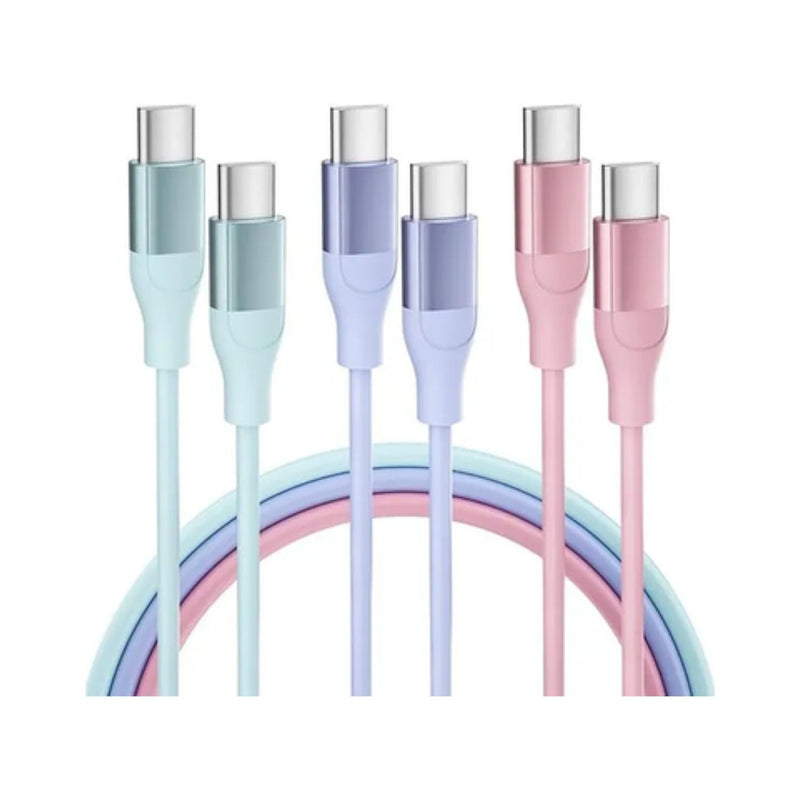 3 Pack 6 FT USB C Charger Cable