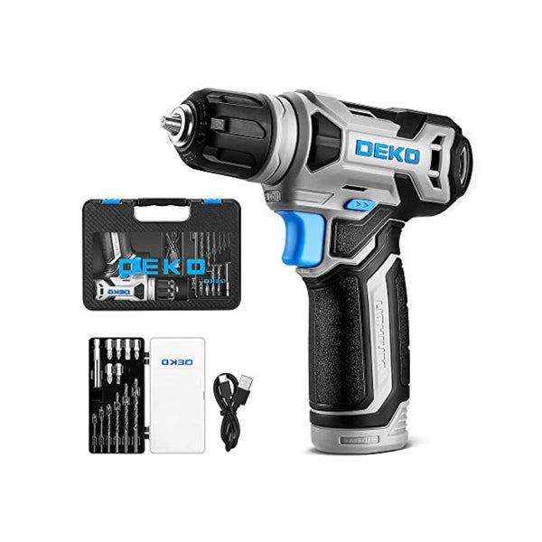 Cordless 8V Power Drill Set with Accessories