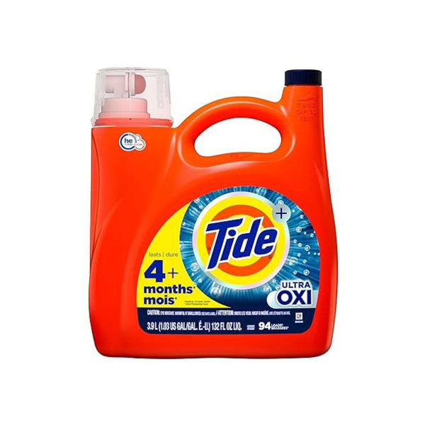 94-Loads Tide Ultra OXI Liquid Laundry Detergent