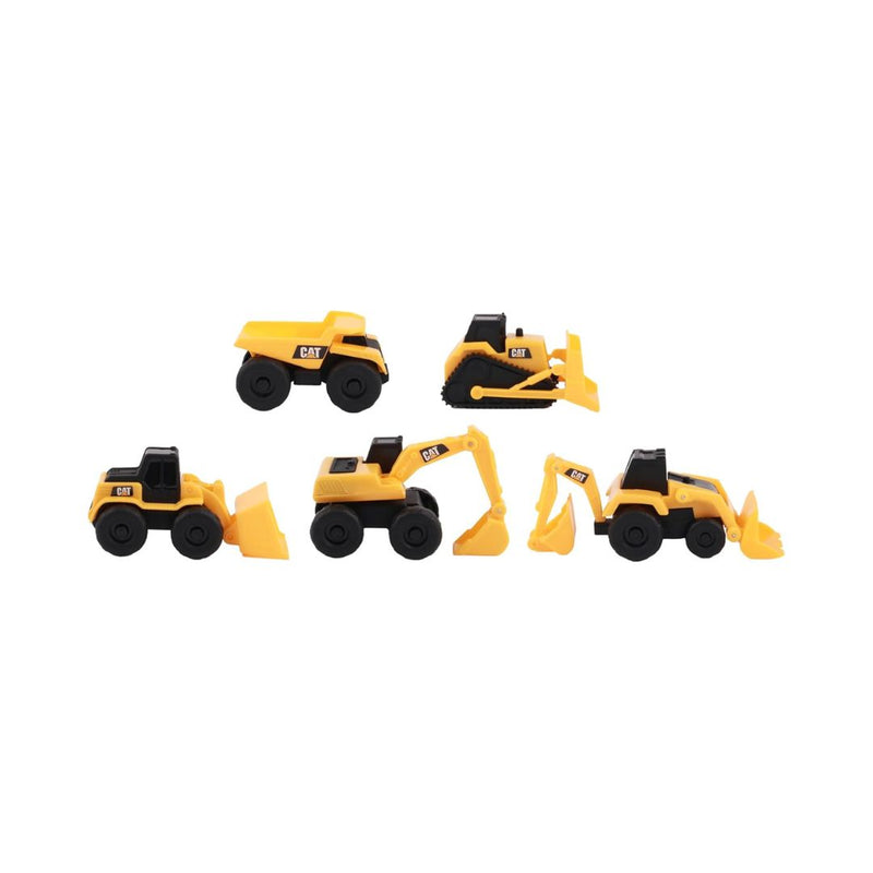 5-Pack CAT Construction Little Machines