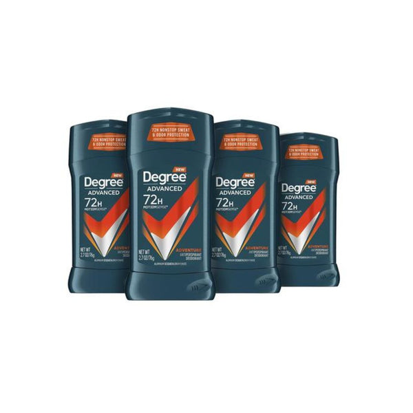 4-Pack Degree Men's Antiperspirant Deodorant