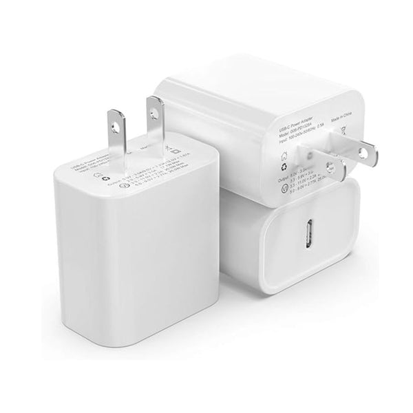 3-Pack Phone Fast Charger