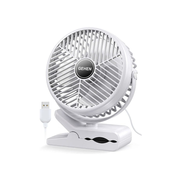 Ultra Quiet Clip On Personal 6″ Fan