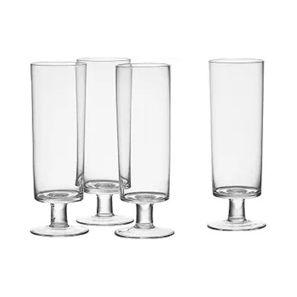 4 Mikasa Champagne Wine Glasses