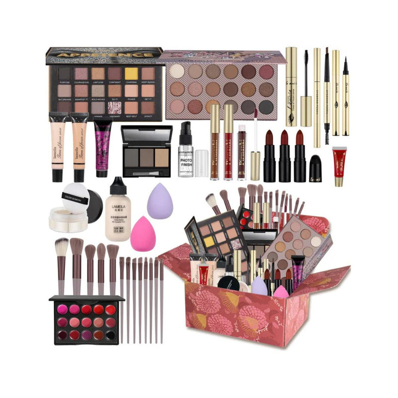 All-in-One Makeup Kit for Travel & Professionals