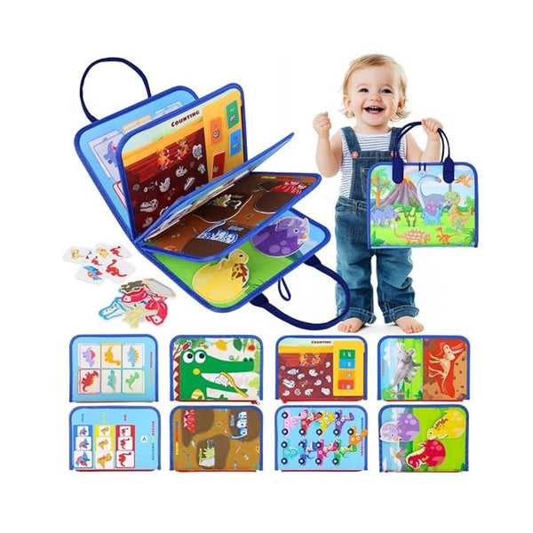 Busy Board Dinosaur Jungle - Montessori Toys