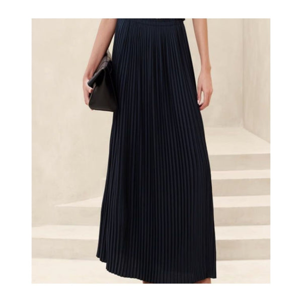 Banana Republic Factory Pleated Maxi Skirt