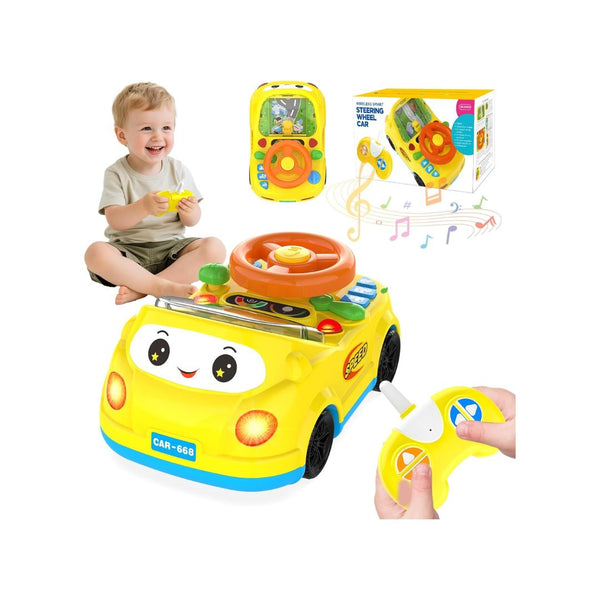 Remote Control Push Car Steering Wheel Toy