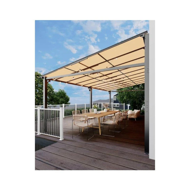 12x20 Wall-Mounted Hardtop Gazebo