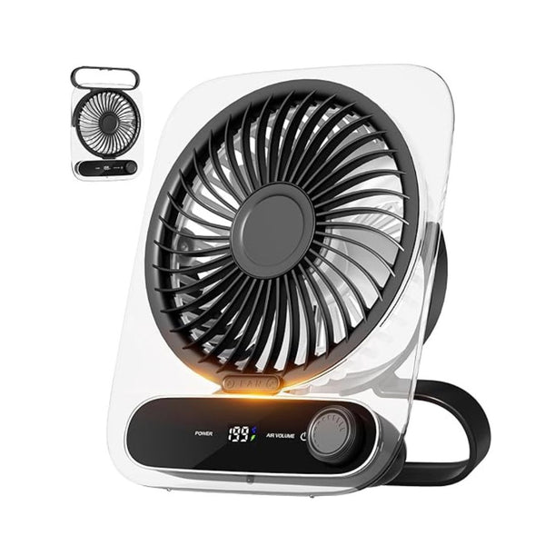 Shintrend USB Desk Fan - Rechargeable Portable Battery Powered Fans