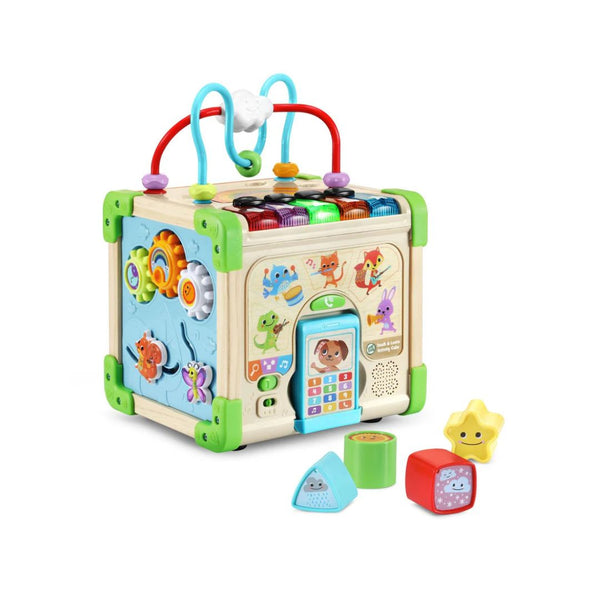 LeapFrog Wooden Activity Cube for Learning Fun