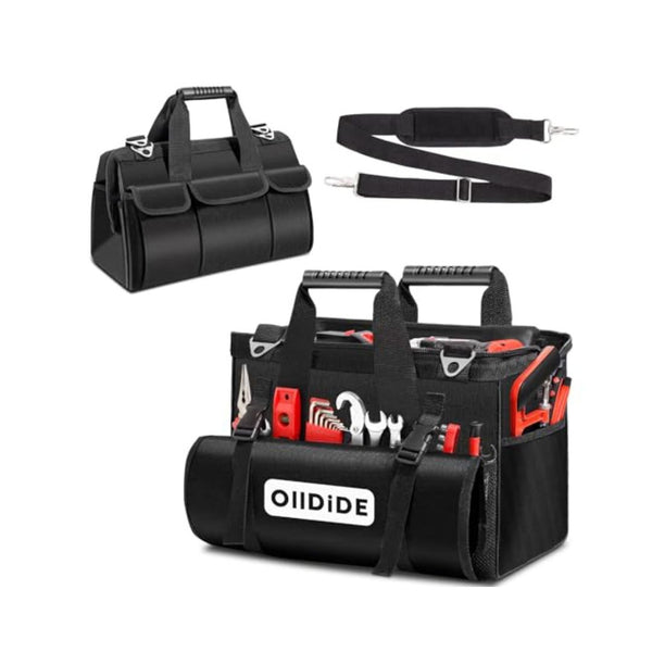 17-Inch Heavy Duty Tool Bag with Tool Roll