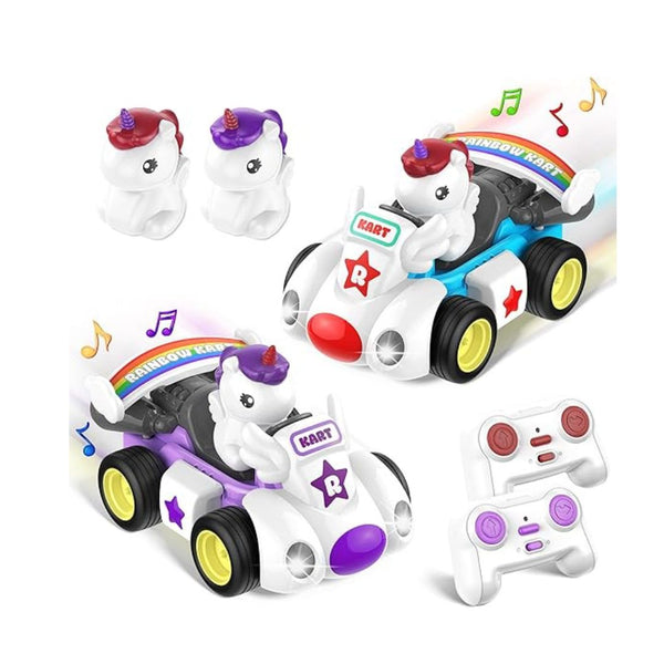 2-Pack Remote Control Car for Toddler