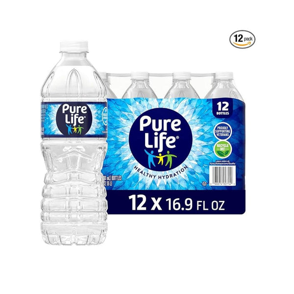 12-Pack Pure Life Purified Water