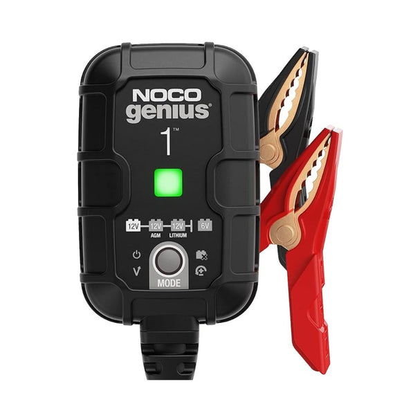 NOCO GENIUS1: 1A 6V/12V Smart Battery Charger