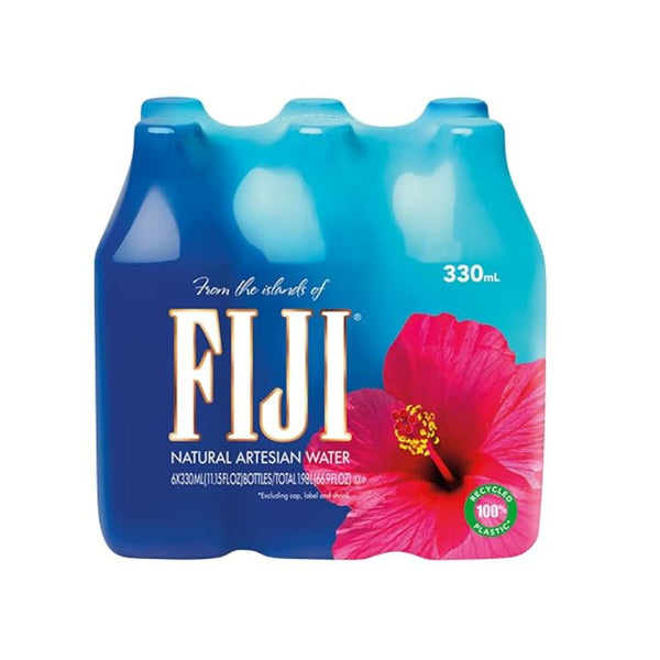 6 Pack FIJI Natural Artesian Water 330mL Bottles