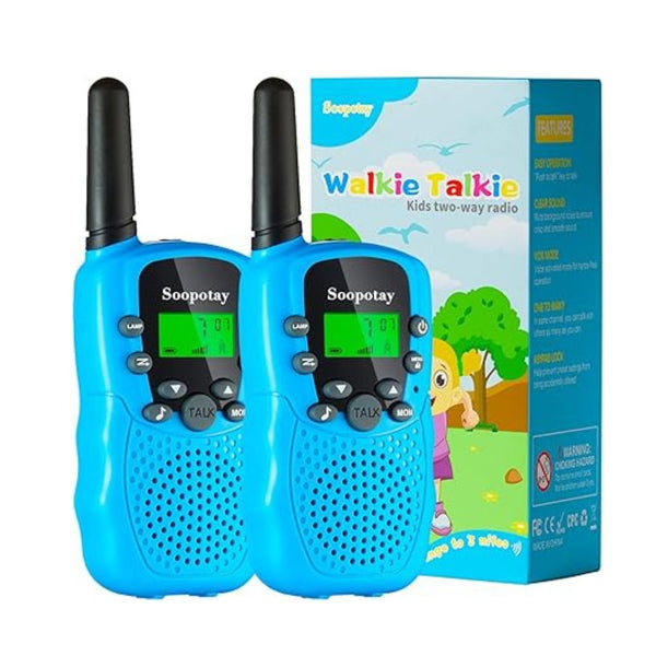 2-Pack Walkie Talkies for Kids