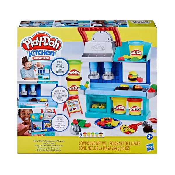Play-Doh Kitchen Creations Busy Chef's Restaurant Playset
