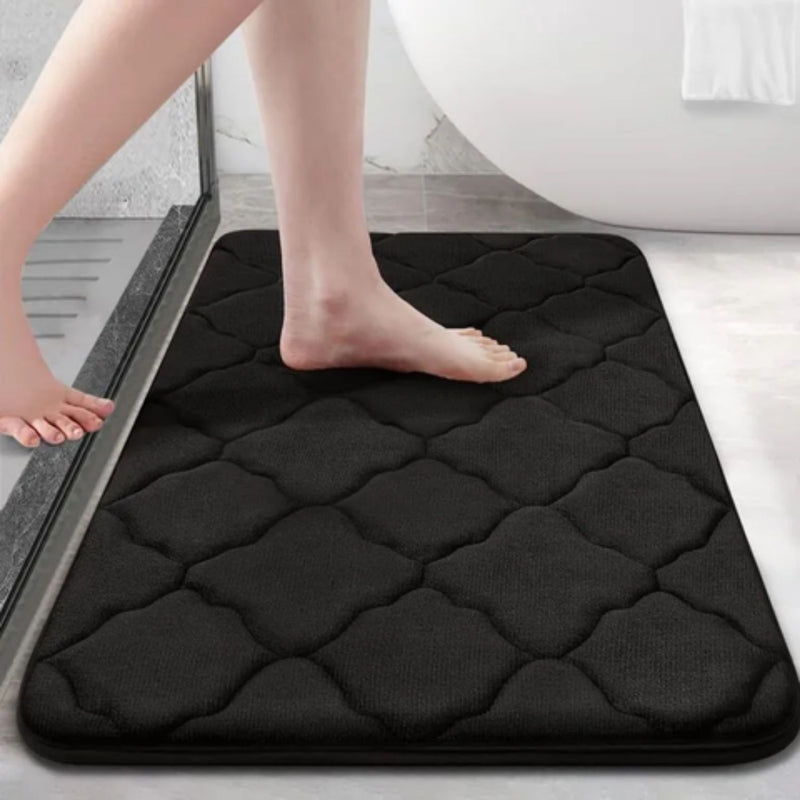 OLANLY 30×20 Memory Foam Bath Mat Rug