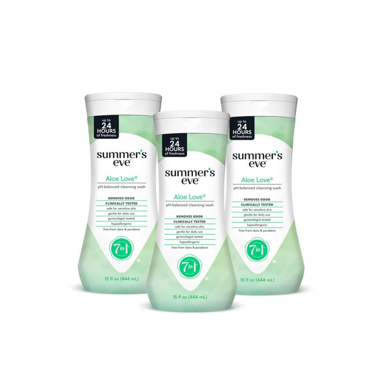 3-Pack Summer's Eve Gentle Feminine Body Wash