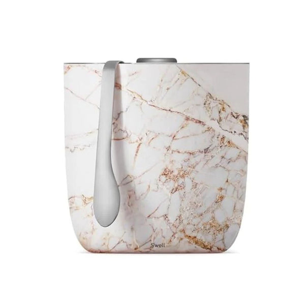 S'well 67 oz Stainless Steel Ice Bucket with Tongs