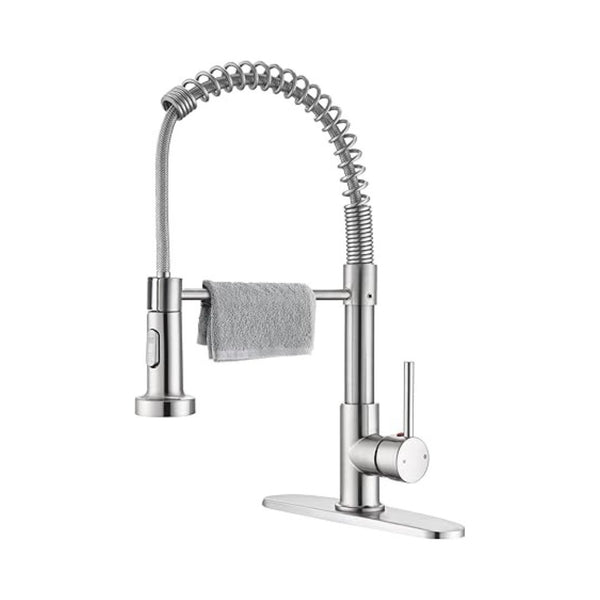 Kitchen Faucet with Pull-Down Sprayer