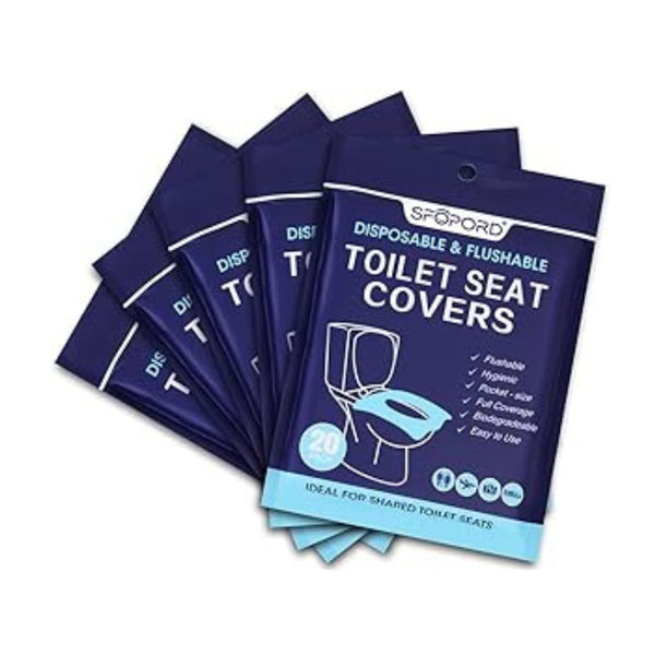 100 Pack Of Flushable Toilet Seat Covers