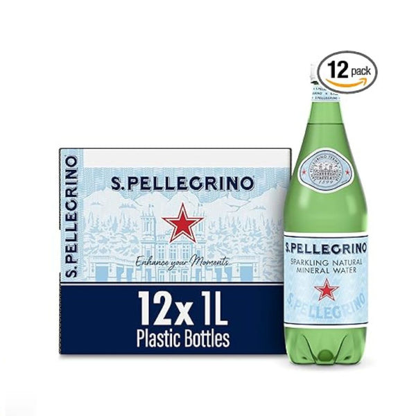 12-Pack S.Pellegrino Sparkling Water