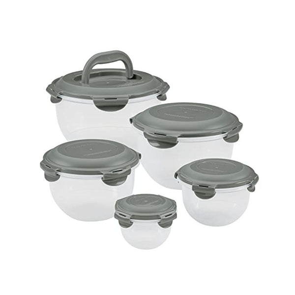10 Piece Rachael Ray Leakproof Nesting Food Storage Containers