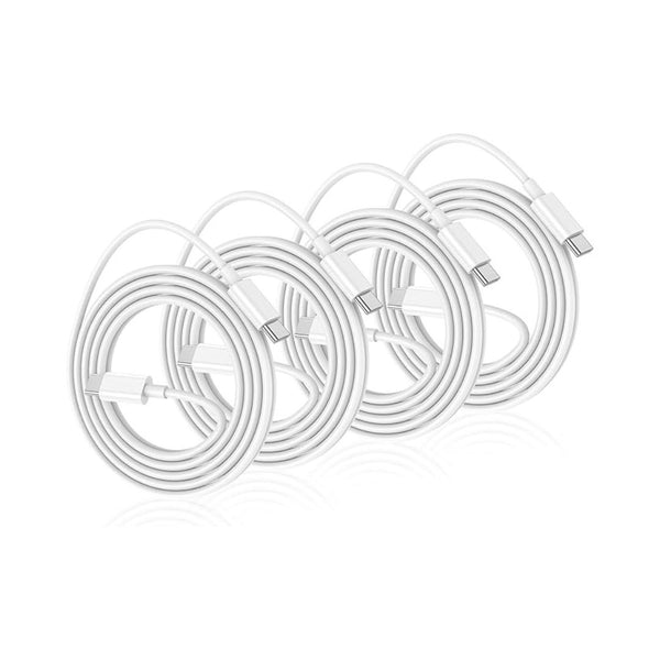 4-Pack USB C to USB C Fast Charging Cables
