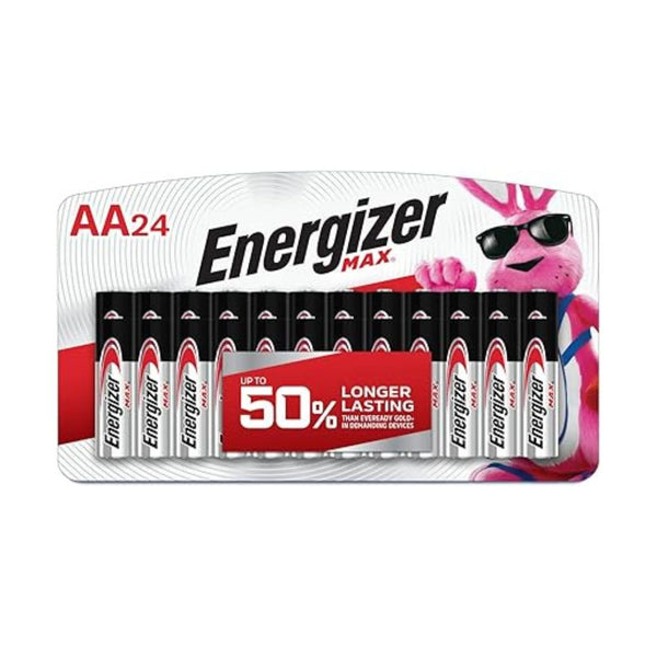 24-Count Energizer AA Alkaline Batteries