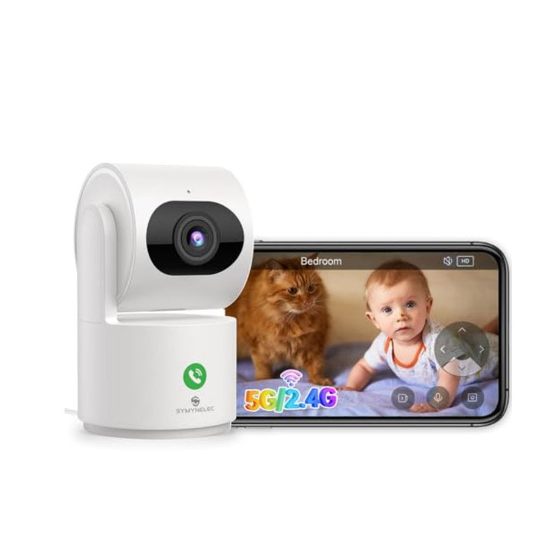 2K Indoor Security Camera Baby Monitor