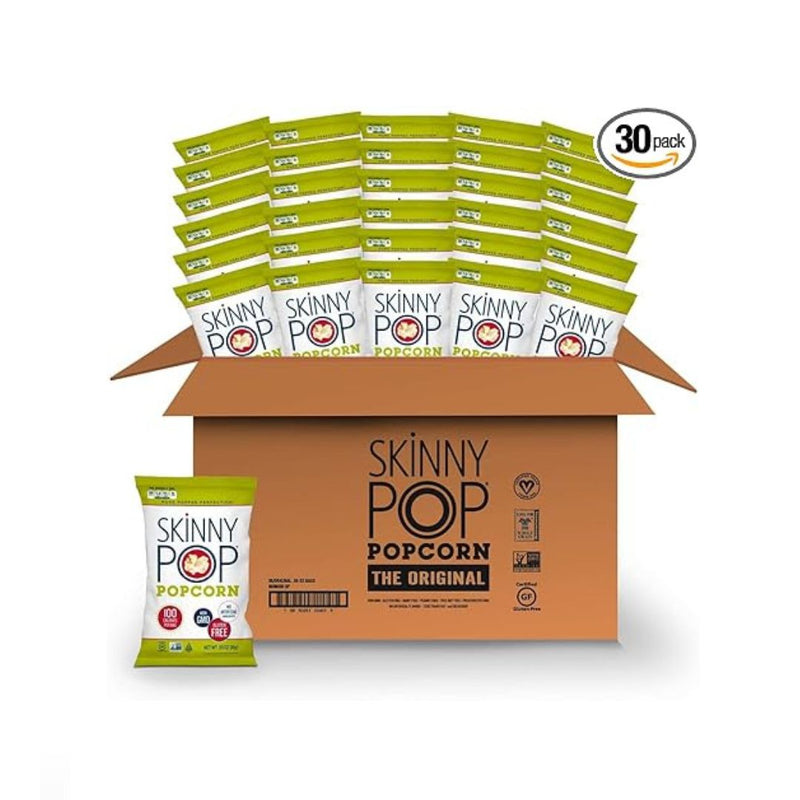 30-Pack Bags of SkinnyPop Popcorn