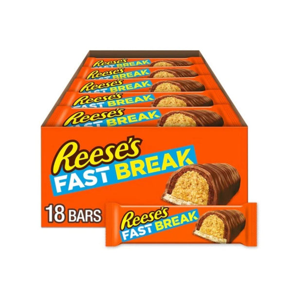18 Reese's Fast Break Candy Bars (OU-D, 1.8oz)