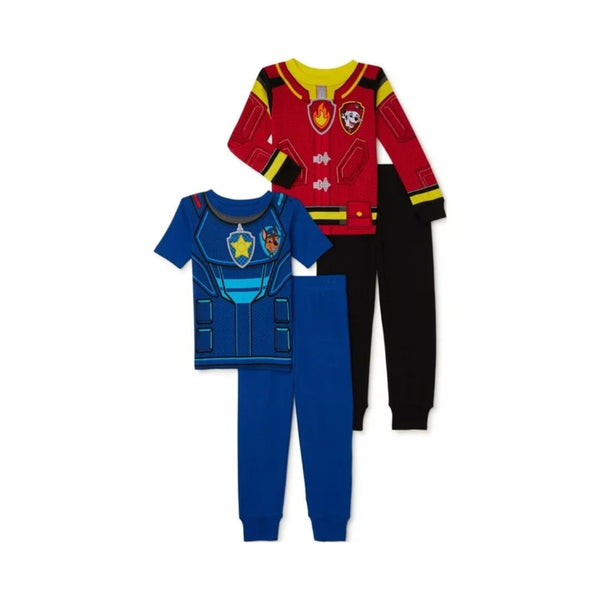 4 Piece Sesame Street, Marvel, Paw Patrol & More Pajama Sets On Sale