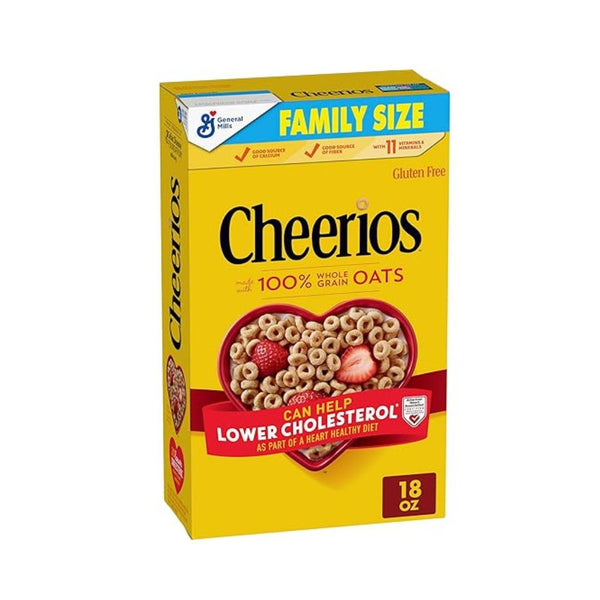 Cheerios Family Size Cereal 18 oz