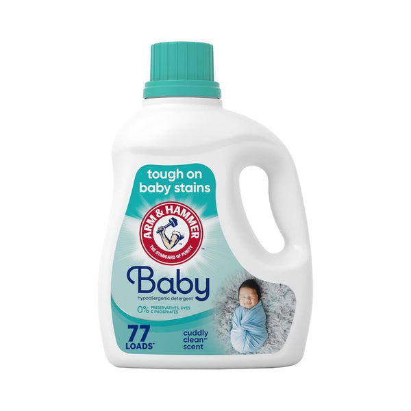 ARM & HAMMER Baby, 77 Loads Hypoallergenic Liquid Laundry Detergent