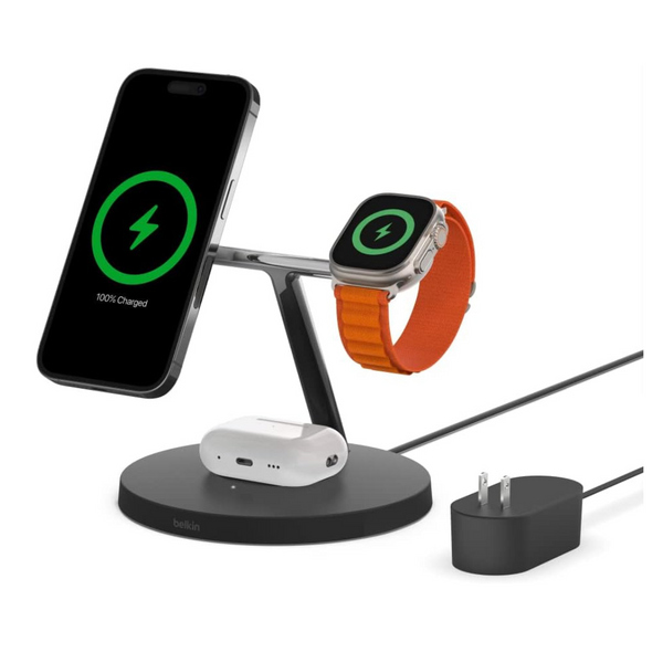 Belkin MagSafe 3-in-1 Wireless Fast Charging Stand