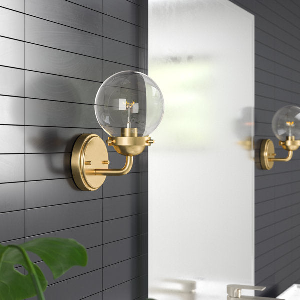 Wason Steel Armed Sconce
