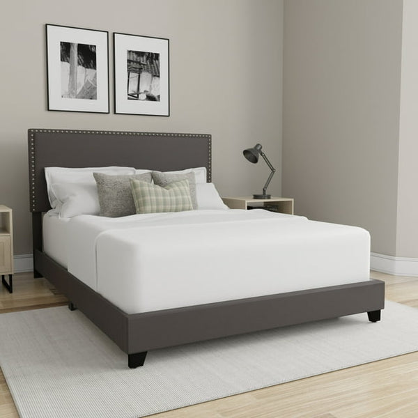 Willow Nailhead Trim Upholstered Bed (5 Colors)