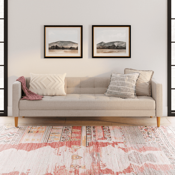 Woven Paths Pascal Fabric Sofa Couch