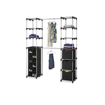 Double Rod Closet Organizer System – simplexdeals - Double Rod Closet Organizer System Ideas