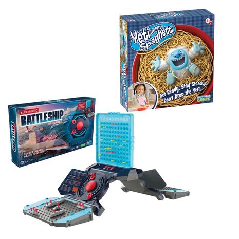 Yeti in My Spaghetti & Electronic Battleship Reloaded Board Game