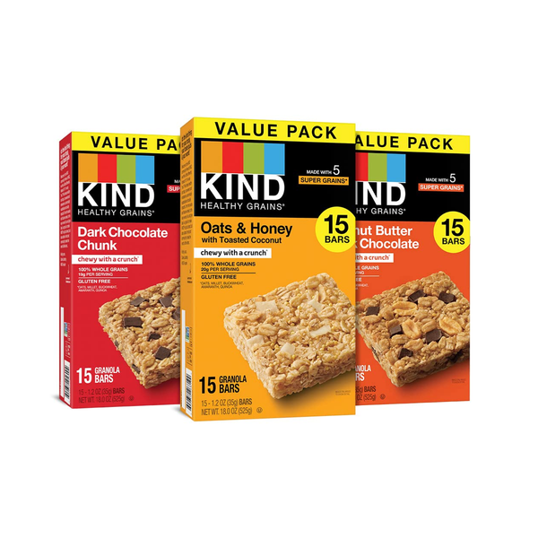 45 Kind Healthy Grains Bars
