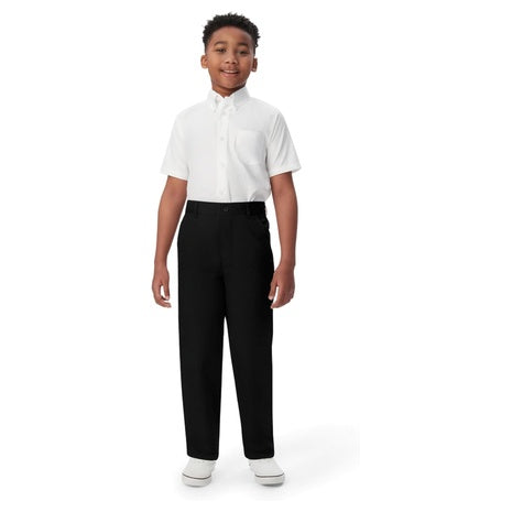 French Toast Pull-On Relaxed Fit School Uniform Pants