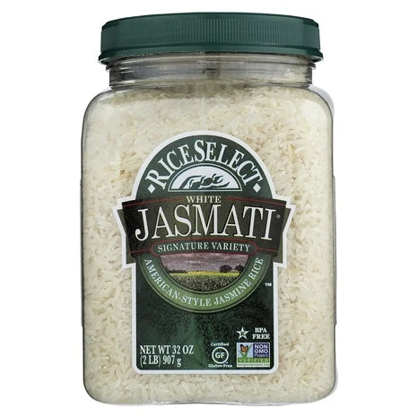4 Jars RiceSelect Jasmati White Rice (32oz)